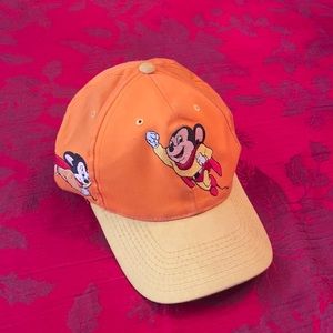 Mighty Mouse SnapBack hat, vintage cartoon hat